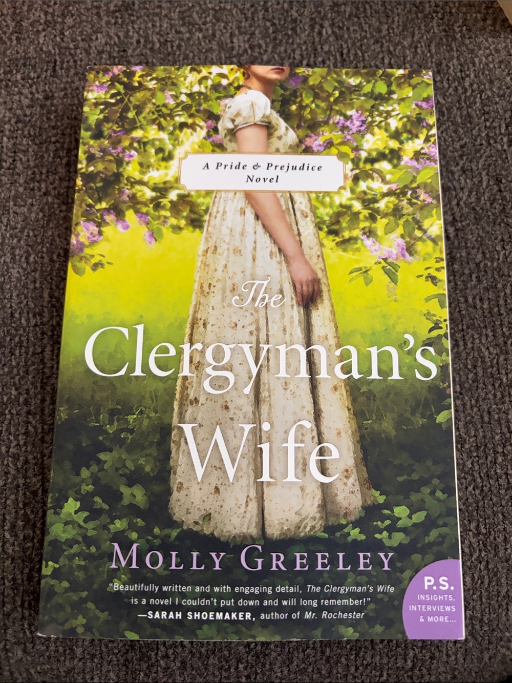 The clergyman’s wife book